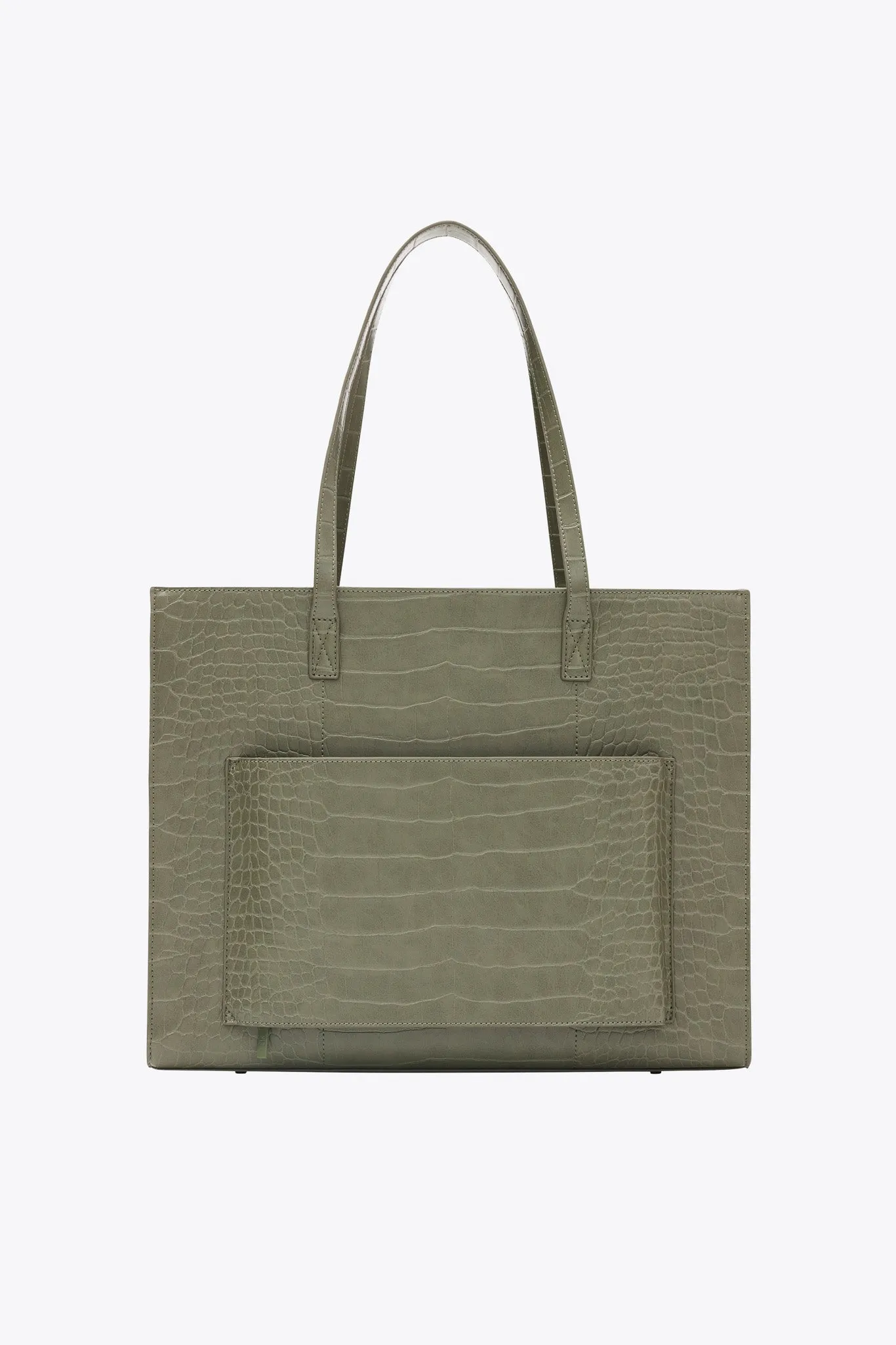 The Large Work Tote in Olive