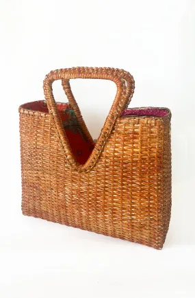 Vintage Basket Handbag