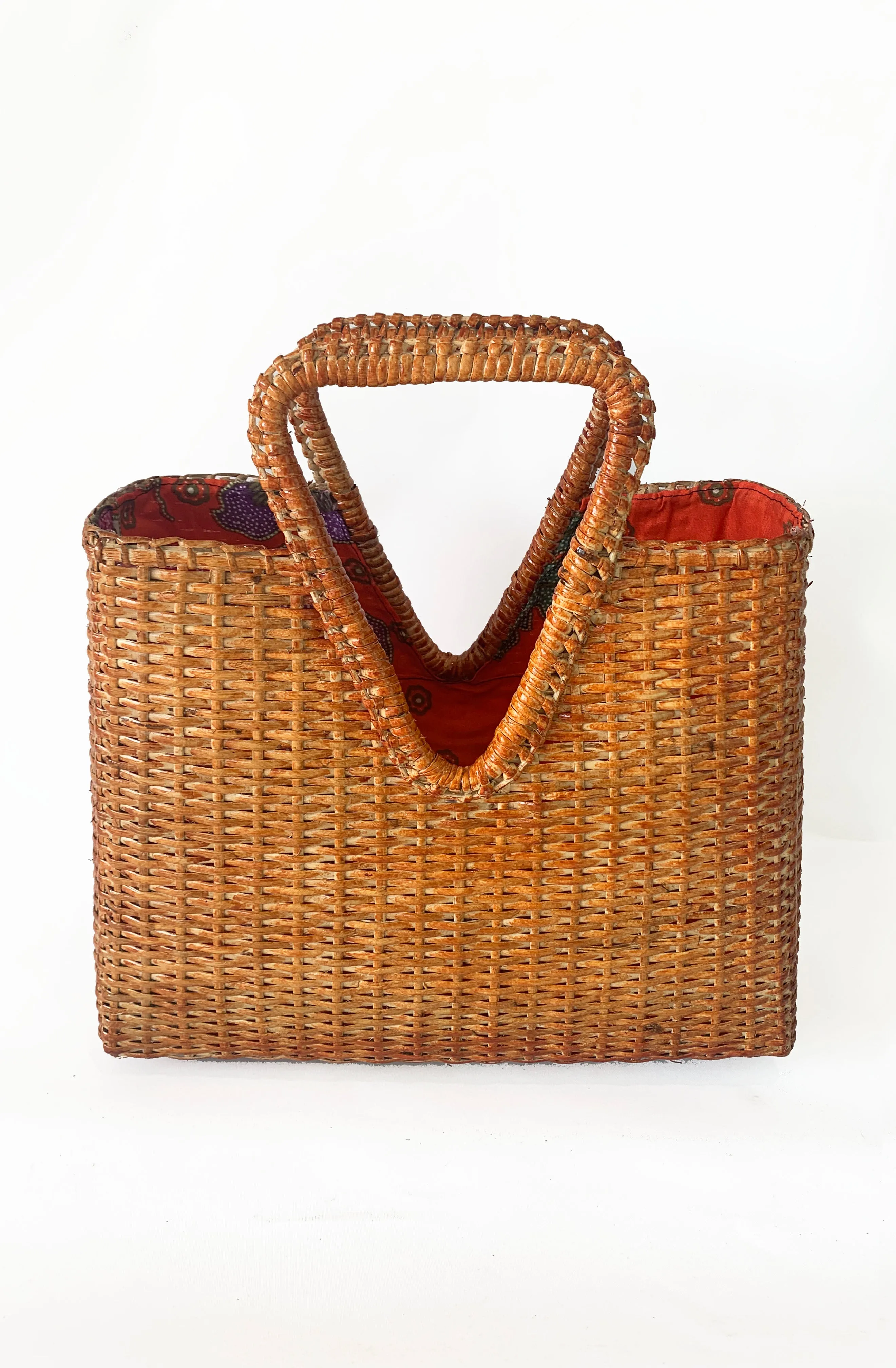 Vintage Basket Handbag