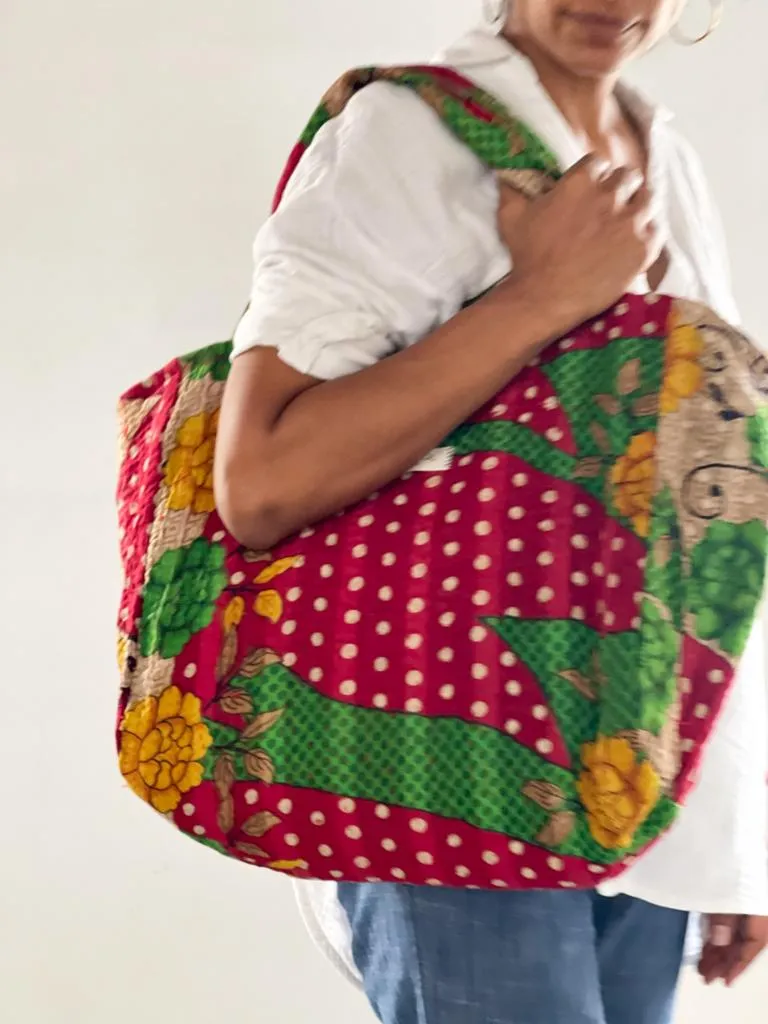 Vintage Kantha  Summer Tote