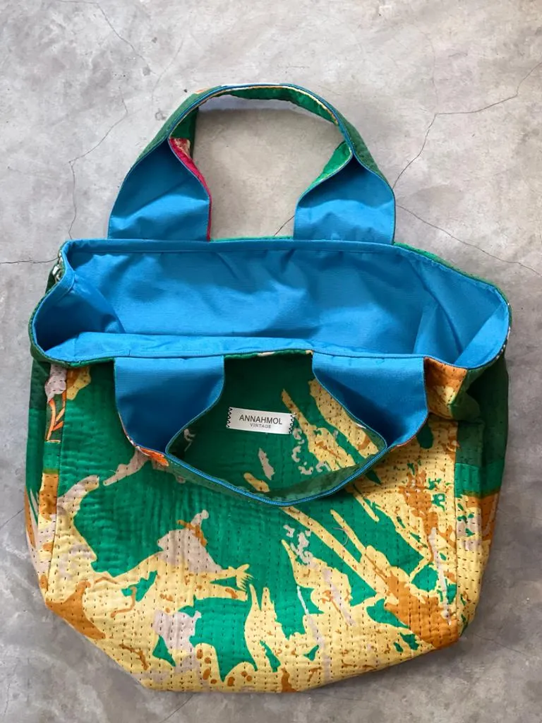 Vintage Kantha  Summer Tote