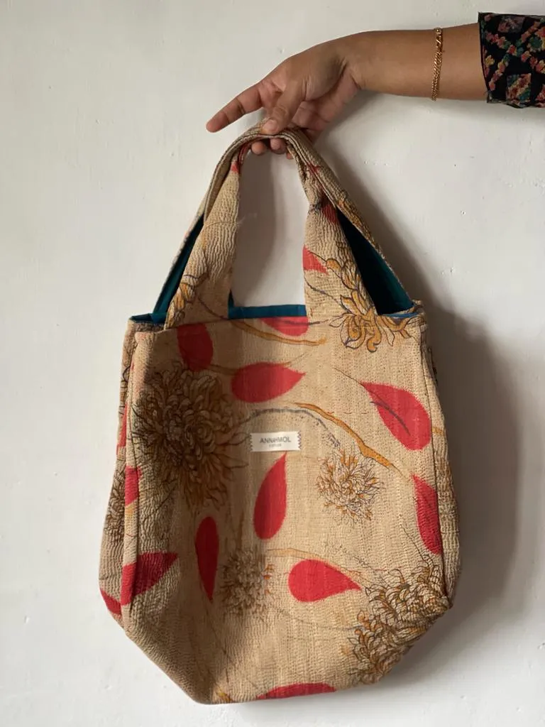 Vintage Kantha  Summer Tote