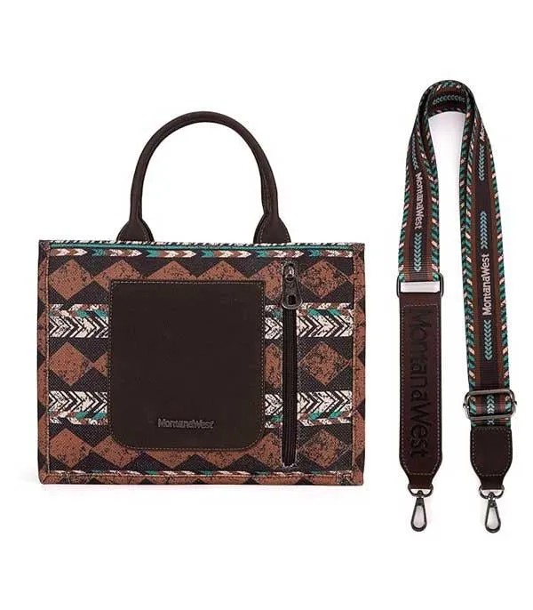 Western Montana West CROSSBODY bag   Coffee