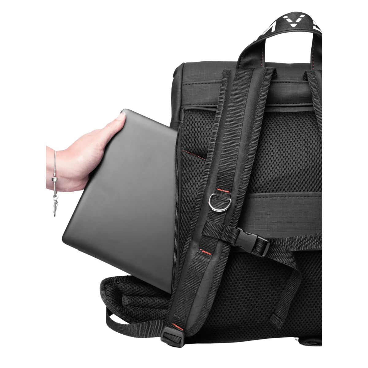 Xclusive Vegan PVC Laptop Backpack | Black